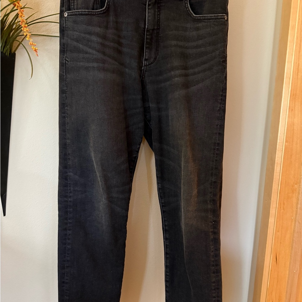 Anthropologie Pilcro Straight Black Jeans